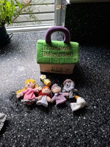 little Red Riding Hood puppets