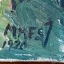 Vintage French Oil Painting Image 2