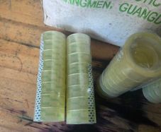Small rolls of sellotape job lot