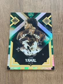 Topps 2025 UEFA Champions League Elite Gold Lamine Yamal /75 FC Barcelona