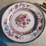Spode England Hanging  Small Side Plate 2/9253 L Chinese Rose From A Spode Design C.1815 Image 5