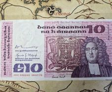 10 Pound B Series 18/07/78 Irish Note