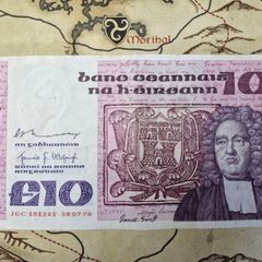 10 Pound B Series 18/07/78 Irish Note