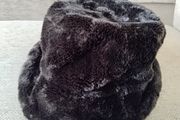 Olsen Collection faux fur hat lined size medium 60cm in very good condition FREE STANDARD POSTAGE INCLUDED