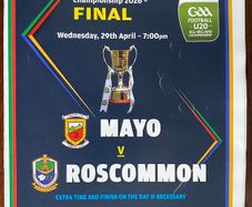 2026 Mayo v Roscommon - Connacht GAA U20 Football Final Programme