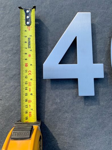 House Numbers 0 - 9