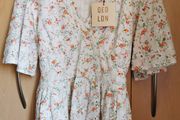 BNWT - QED London flower print blouse UK 12