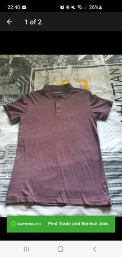 3 Mens French Connection Polo's