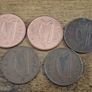 Ireland , 5 x 2 Pence coin - free standard postage Image 2