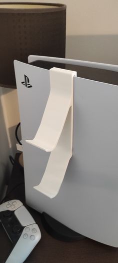 PS5 Dual Controller Mount Console Clip-On, No Screws Required