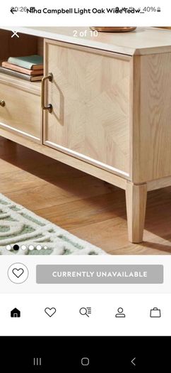 Nina Campbell Tedworth tv unit 60 inch