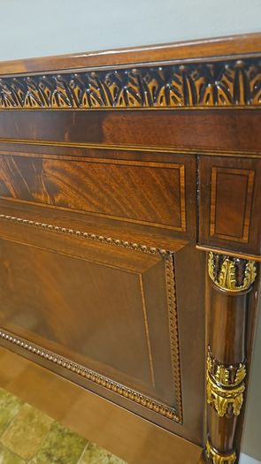 Stunning King Size Solid Wood Headboard