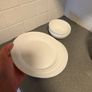 IKEA White Dinnerware Set + Cutlery Image 5