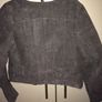 GIRL'S Suede Biker Jacket Age10-11 Image 2