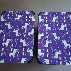 2 kids unicorn  storage boxes