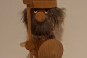 Rare Wooden Viking Warrior (Made in Denmark)