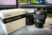 Sigma 85mm F1.4 DG DN Sony Fe