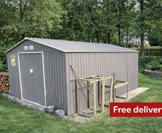 Metal Shed 13 x 11ft