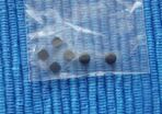 Rubber Squares & Circle Screw Hole Cover For New 3DS XL 3DS LL 2015