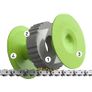 1PCS Bicycle Chain Lubricator Bike Chains Oil Roller Cleaning Bicycle Maintenance Tool Portable Bike Cycling Accessories Image 2