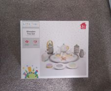little town tea wooden set