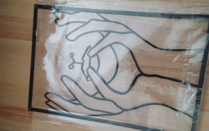 Wall Decoration Set of 4 for 18.00euro or 5.00euro each