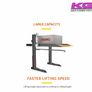 Car Parking Lifts / Vehicle Storage Stackers  Kg Image 4