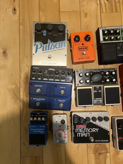 Various Effects Pedals