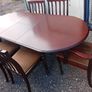 Antique Table And Chairs Extendable Image 5