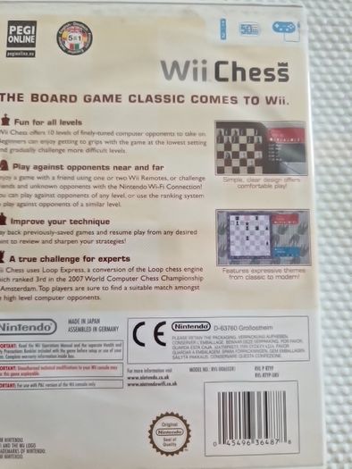 Wii Chess  Nintendo Wii Games Original