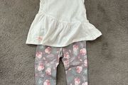 New baby girl tunic 18-24months  92cm organic cotton