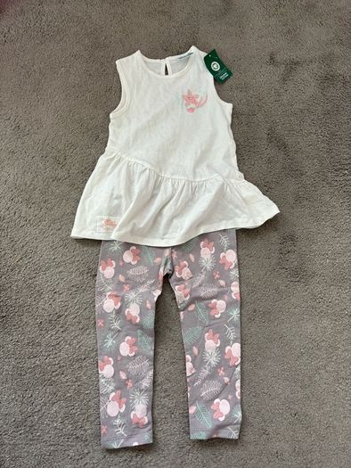 New baby girl tunic 18-24months  92cm organic cotton