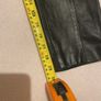 Ladies black real leather trousers Size 12 Image 8