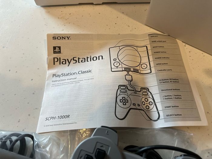 Sony PlayStation Classic w/ 2x Controllers, Boxed ( near new condition )