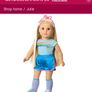 American Girl -Julie 1974 Summer skating outfit set BNIB Image 3