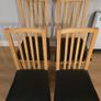 Wooden chairs Image 2