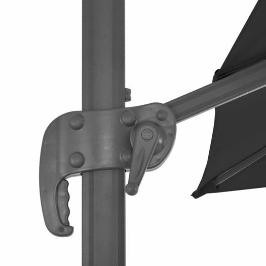 Cantilever Umbrella with Aluminium Pole 300x300 cm Anthracite