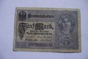 Germany. Darlehnskassenschein 5 Mark (1.8.1917)