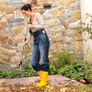 Telescopic Metal Rake, 160 cm long, Adjustable Folding Leaves Rake for Quick Clean Up of Lawn and Yard, Garden Leaf Rake, Expanding Handle with Adjustable (FREE SHIPPING) Image 6