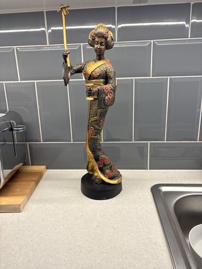 a retro bronze