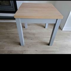 Dove Grey Oak Effect 4 to 6 Seater Foldable Extending Dining Table
