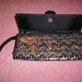 Bay black/silver clutch zip buckle bag + Purse Image 5