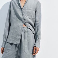 Zara linen shirt brand new