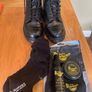 Ladies all black doc martins Image 3