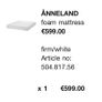Ikea double bed with 4 storage /mattress separated Image 9