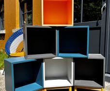 EKET - Ikea modular shelving cubes
