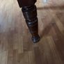 Vintage Extendable Wooden Dining Table Image 8