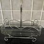 Silver Plated Condiment Stand & Jars Image 4