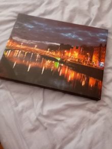 beautiful Dublin art box canvas photo