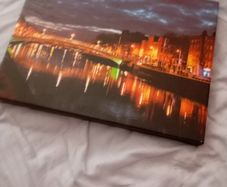 beautiful Dublin art box canvas photo
